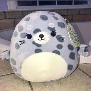 Squishmallow Toys Isis The 8" Spotted Seal Super Soft Stuffed Plush Toy Pillow